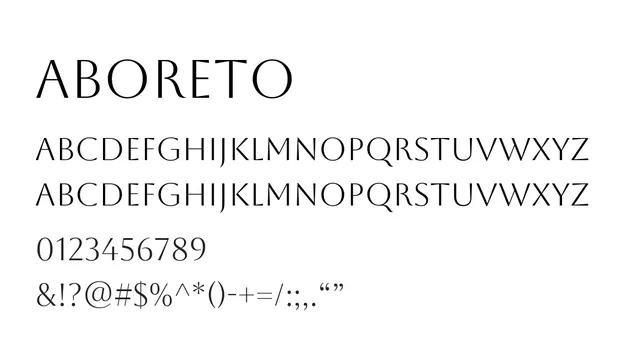 Aboreto, geometric, modular