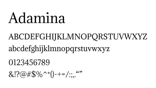 Adamina, elegant, warm