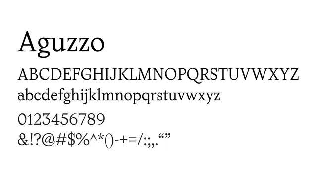 Aguzzo, elegant, warm
