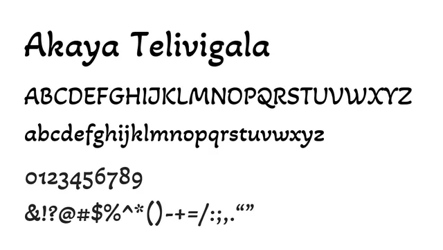 Akaya Telivigala, modern, clean