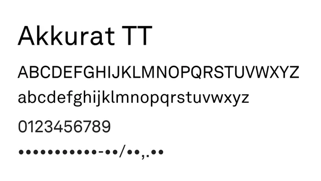 Akkurat TT, modern, clean