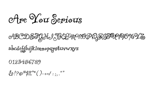 Are You Serious, elegant, vintage