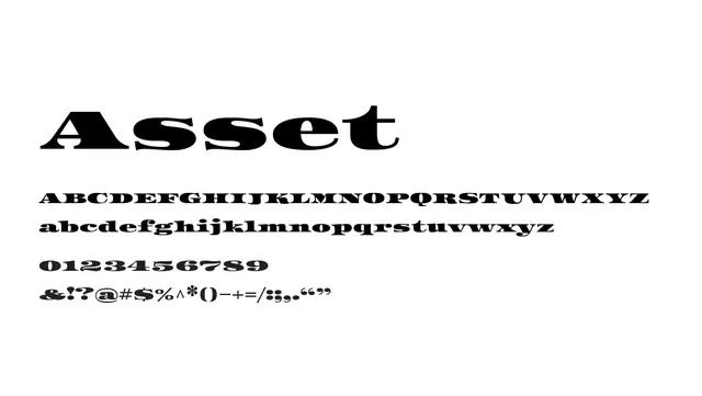 Asset, bold, dramatic