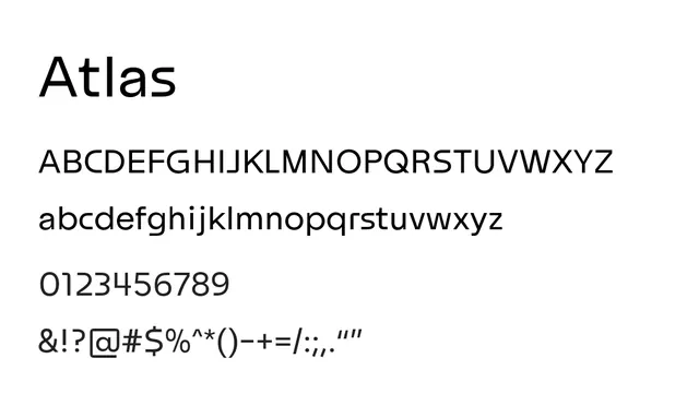 Atlas, modern, clean