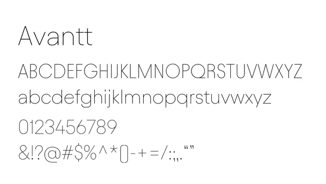 Avantt, modern, minimal