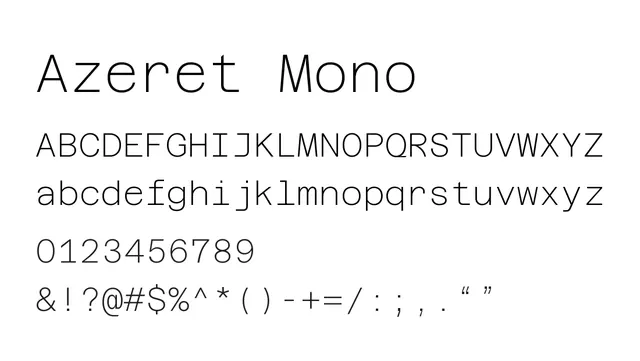 Azeret Mono, modern, geometric
