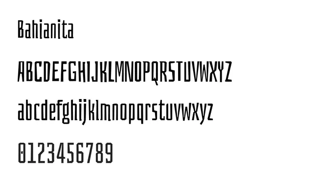 Bahianita, bold, playful