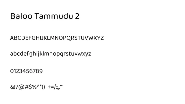 Baloo Tammudu 2, modern, friendly
