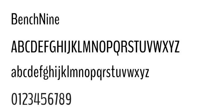 BenchNine, technical, modern
