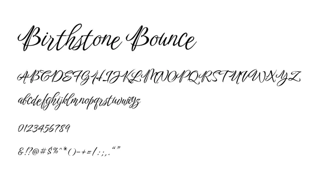 Birthstone Bounce, playful, friendly