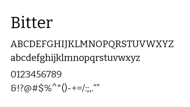 Bitter, elegant, editorial