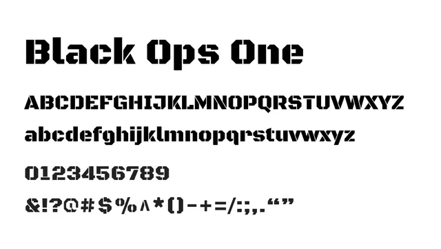 Black Ops One, military, tough