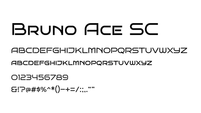 Bruno Ace SC, futuristic, bold
