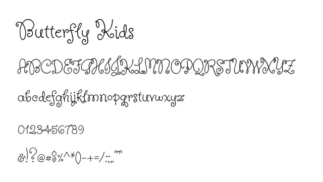 Butterfly Kids, elegant, flowing
