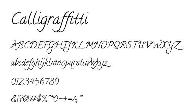 Calligraffitti, elegant, flowing