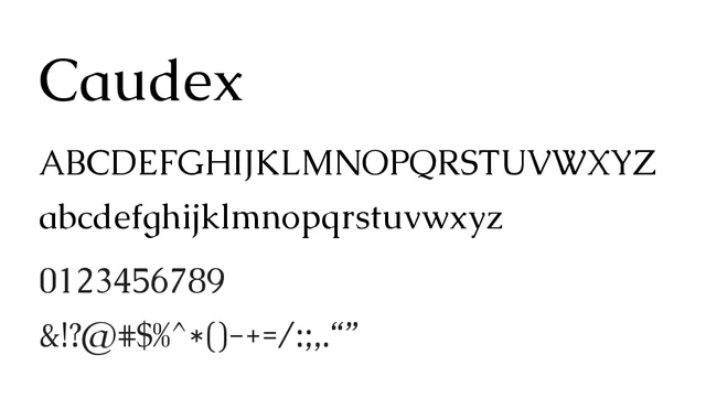 Caudex, classical, balanced