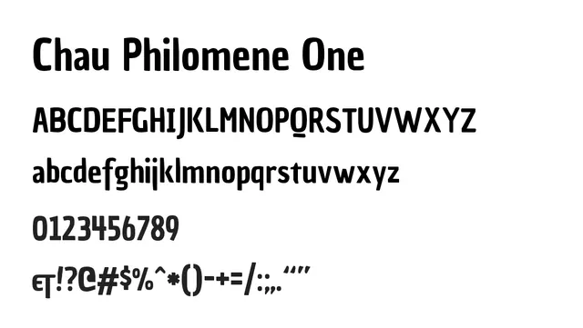 Chau Philomene One, modern, bold