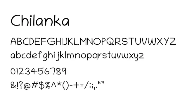 Chilanka, casual, organic