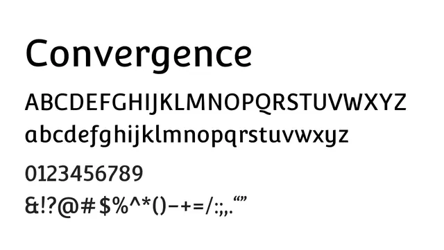 Convergence, modern, clean