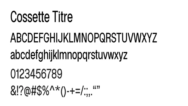 Cossette Titre, modern, geometric