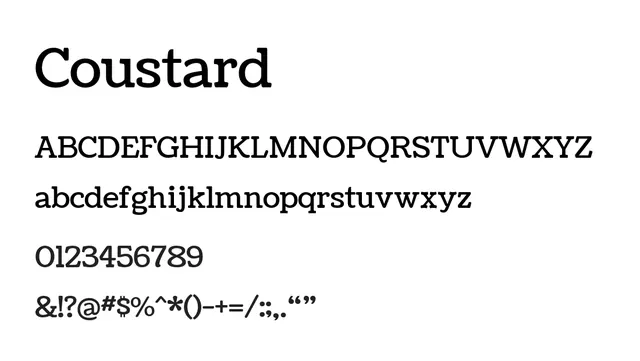 Coustard, bold, confident