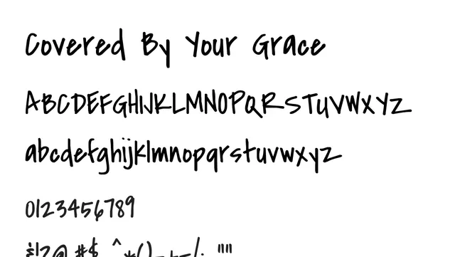 Covered By Your Grace, playful, warm