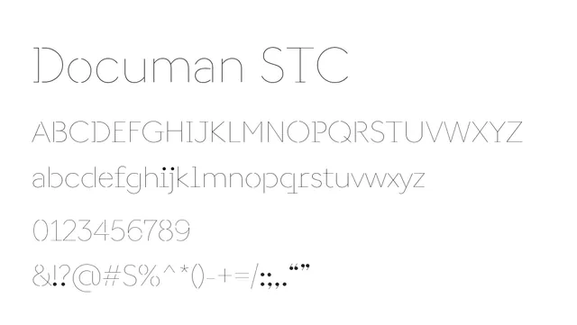 Documan STC, modern, clean