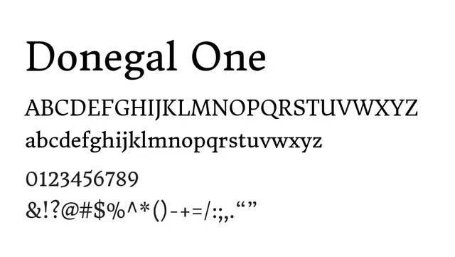 Donegal One, elegant, decorative