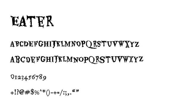 Eater, playful, bold