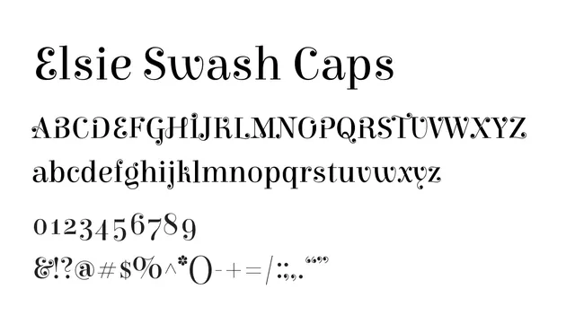 Elsie Swash Caps, elegant, ornamental