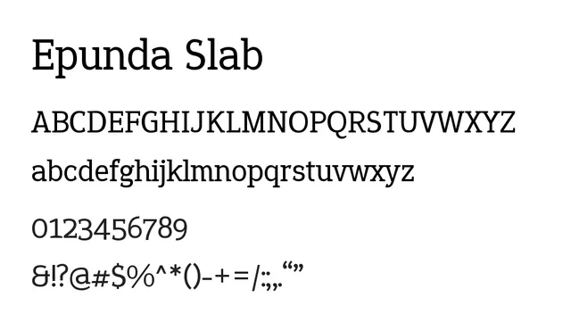 Epunda Slab, modern, minimal