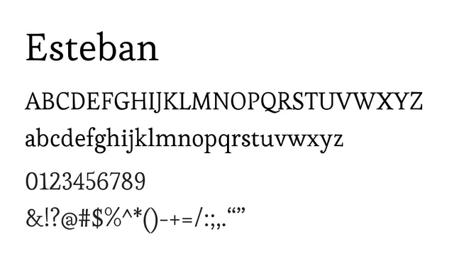 Esteban, elegant, classical