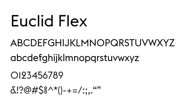 Euclid Flex, modern, flexible