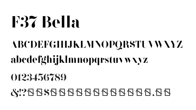 F37 Bella, elegant, refined
