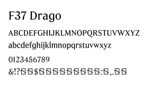 F37 Drago, clean, modern