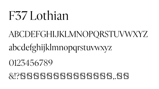 F37 Lothian, elegant, traditional