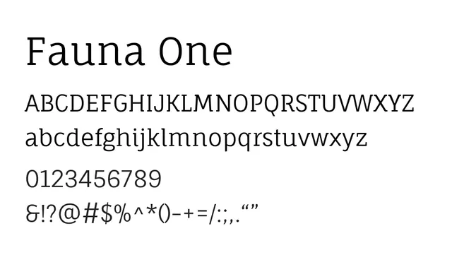 Fauna One, clean, modern