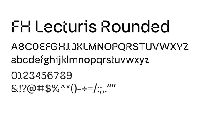 FH Lecturis Rounded, friendly, warm