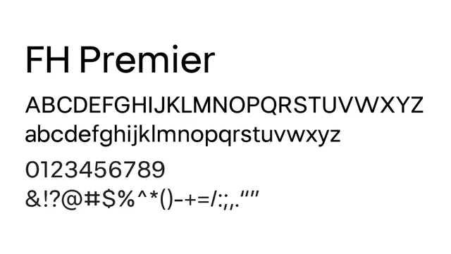 FH Premier, modern, minimal