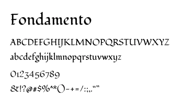 Fondamento, classical, elegant