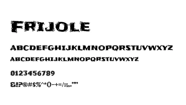 Frijole, bold, playful