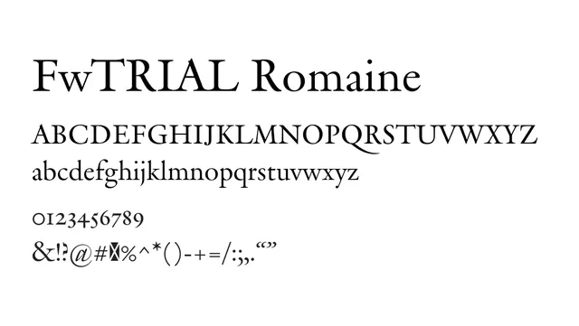FwTRIAL Romaine, elegant, classic