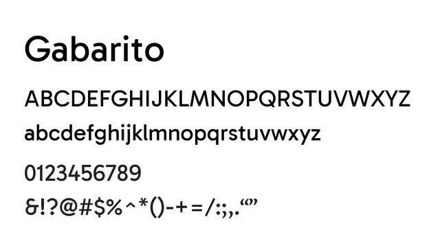 Gabarito, modern, geometric