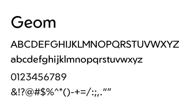 Geom, modern, geometric