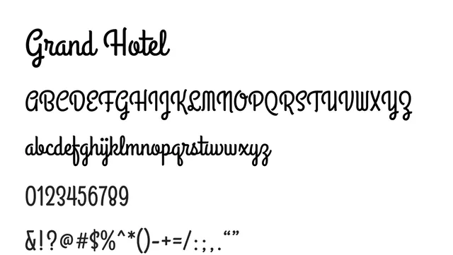 Grand Hotel, retro, elegant
