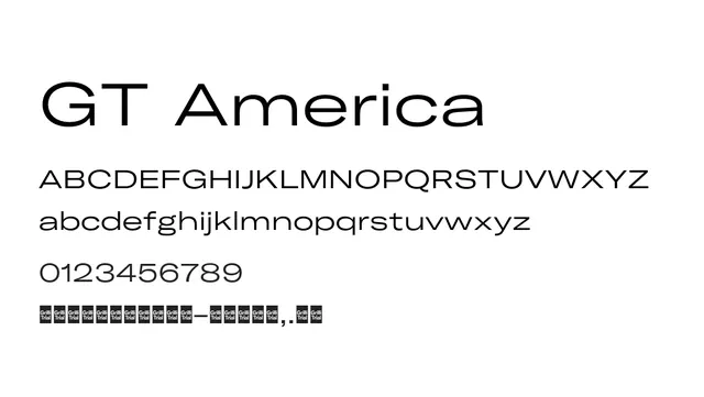 GT America, modern, geometric