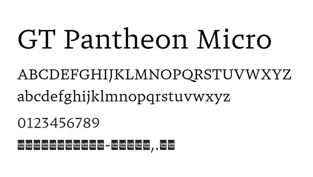 GT Pantheon Micro, clean, professional