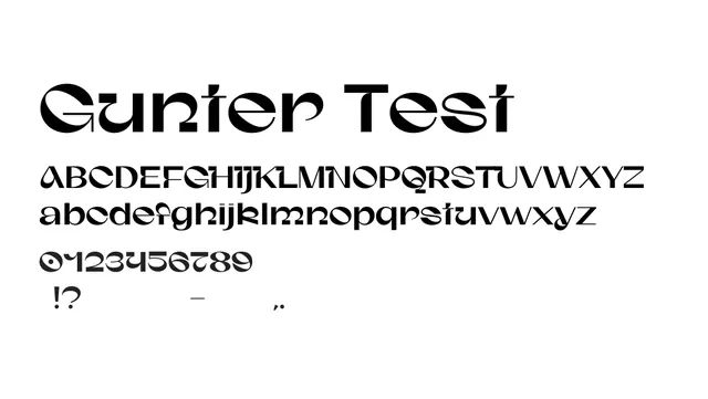Gunter Test, brutalist, geometric