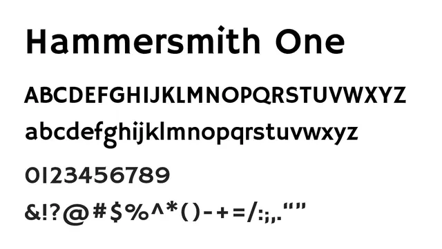 Hammersmith One, modern, bold