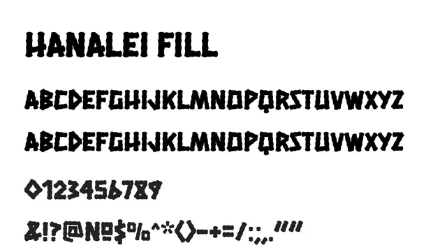 Hanalei Fill, playful, organic